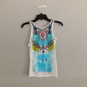 Multicolor Arizona Jean Kids Tank Top